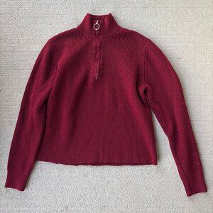 Quarter zip sweater